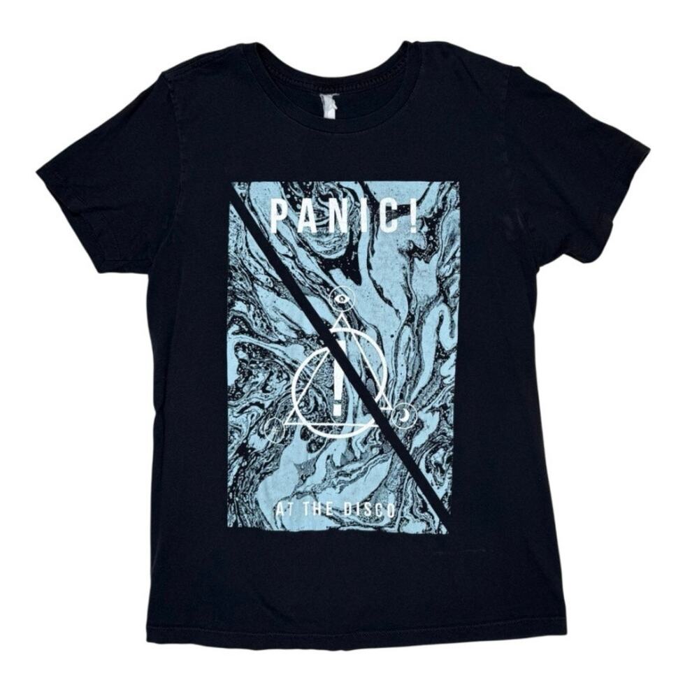 Panic At the Disco Band Graphic T-Shirt Unisex Size M Pullover